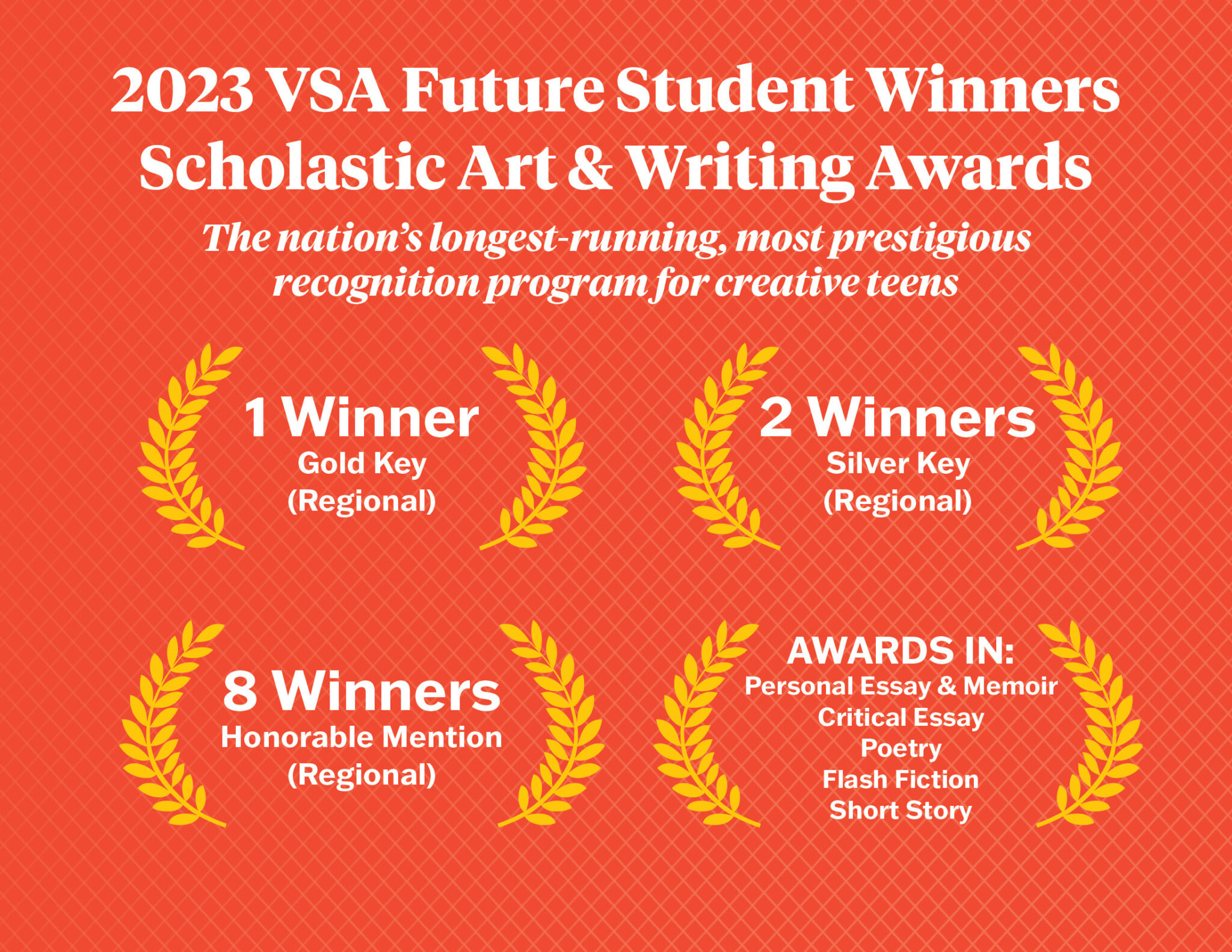 VSA Students Earn 11 Medals in Scholastic Awards Community Info Share